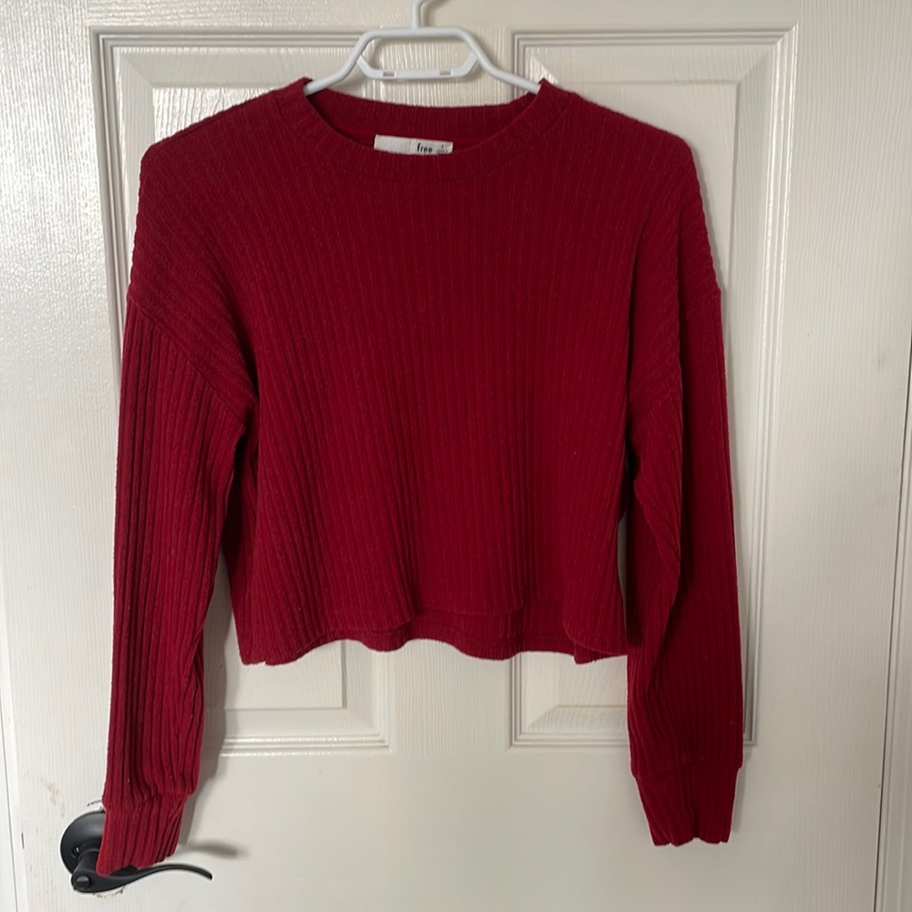Aritzia Wilfred Free ribbed sweater